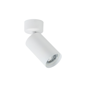 Foco Porta Gu10 Blanco Sobrepuesto Led Modelo Altair I