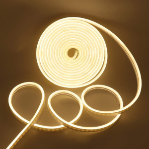 Cinta Led 220v Blanca Calida Neon 3000k Interior Exterior Corte Cada 1 Metro