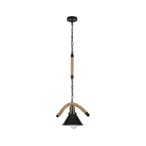 Lampara De Techo  Porta Ampolleta E27 Modelo Yute Vic