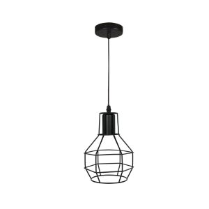 Lampara De Techo Porta Ampolleta E27 Modelo Sirius Redondoonda