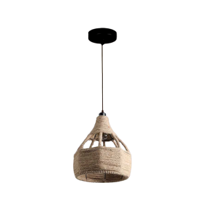 Lampara De Techo Porta Ampolleta E27 Modelo Yute Gota Und