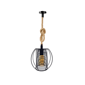 Lampara De Techo Porta Ampolleta E27 Modelo Yute Albali