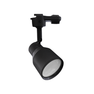 Foco Porta Gu10 Negro A Riel  Monofasico Modelo Elnath