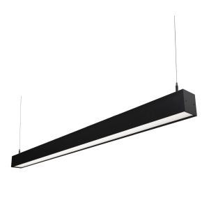 Lineal Led Negro 5070 40w Calido 3000k Driver Osram Modelo Constanz