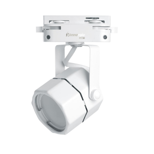 Foco Monofasico Blanco Porta Ampolleta Gu10 Modelo Naira Und