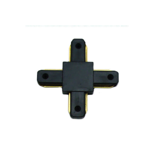 Conector Negro Modelo X Para Riel Monofasico