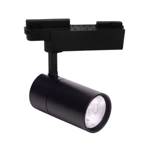 Foco Led A Riel Monofasico 20w 3000k Negro Modelo Altair-Zeroflicker A