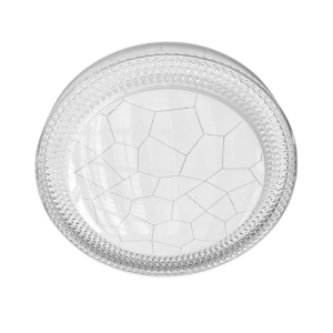 Lampara Led Sobrepuesta  24+24w Redondoonda 26cm Aspi Iii 3000k-4000k-6000k