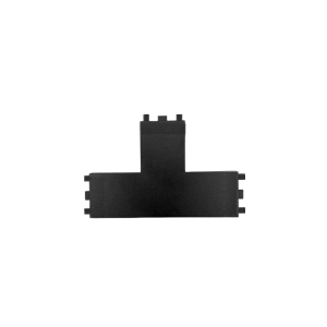 Conector T Riel Negro 48v Modelo Cygnus