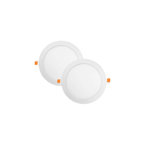 Pack 2 Panel  Embutido Redondo 6w Neutro 4000k