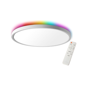 Panel Led Blanco Sob. Redondo. Slim 23w 300mm 3000-4000-6500k + Rgb