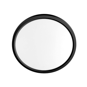 Panel Led Negro Sob. Redondo. Slim 48w+48w 500mm 3000-4000-6500k