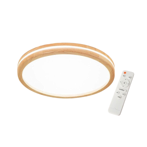 Lampara Redonda. 48w 400mm Saiph Mdf Clara 3000-4000-6000k C/Control
