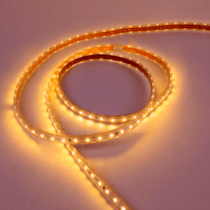 Cinta Led 220v Naranja 2835 Interior Exterior Corte Cada 1 Metro