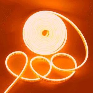 Cinta Led 220v Naranja Neon Interior Exterior Corte Cada 1 Corte Cadametro