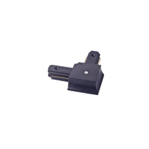 Conector Negro Modelo L Para Riel Monofasico Und