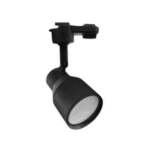 Foco Porta Gu10 Negro A Riel  Monofasico Modelo Elnath