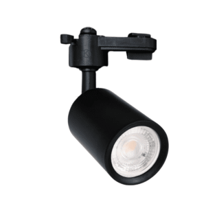 Foco Porta Gu10 Negro A Riel  Monofasico Modelo Aquila