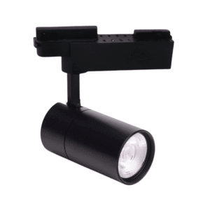 Foco Led A Riel Monofasico 10w 4000k Negro Modelo Altair-Zeroflicker A