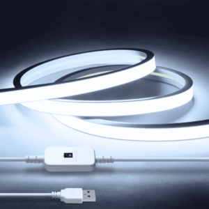 Cinta 5v Neon 2835 120led Ip54 10mm 9000k C/Adhesivo 3mt