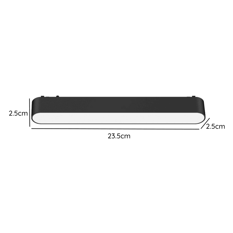 Foco Riel Magnetico Empav. Fijo 12w 48v 3000k Cygnus - Imagen 3