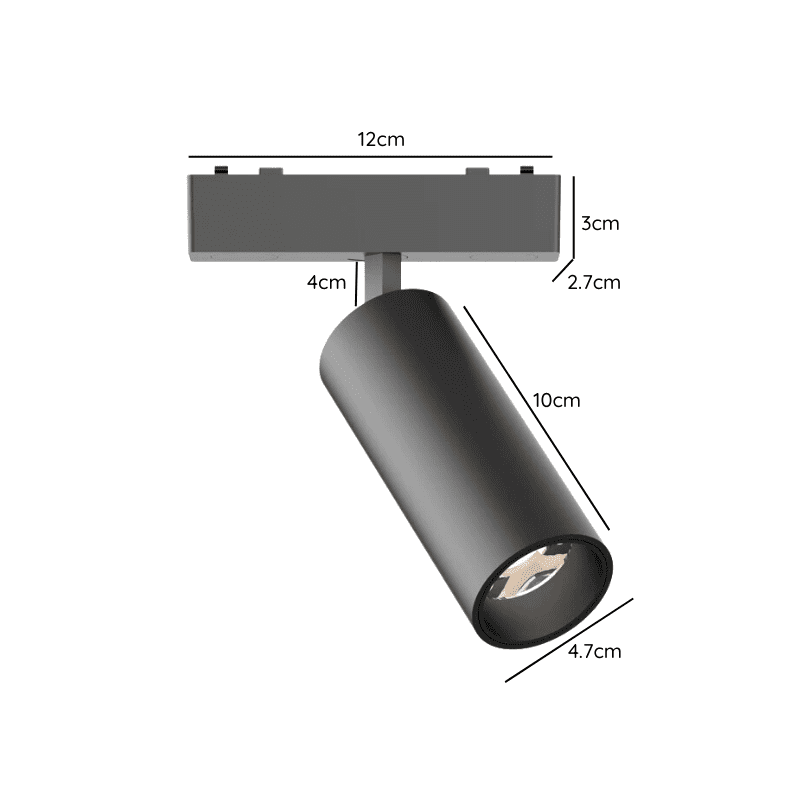 Foco Riel Magnetico 20w 48v 3000k Cygnus - Imagen 4