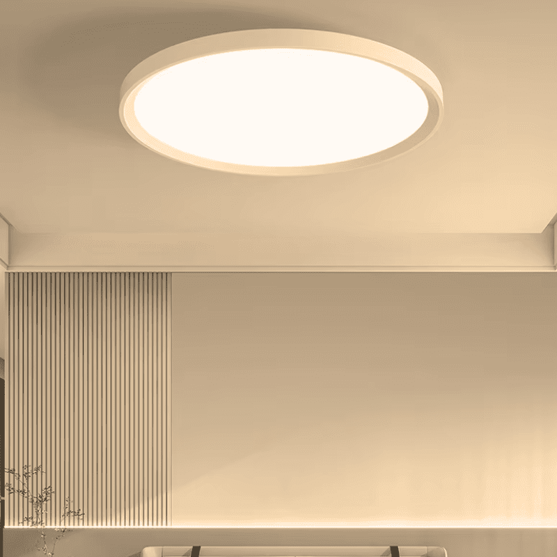 Panel Led Blanco Sob. Redondo. Slim 36w+36w 400mm 3000-4000-6500k - Imagen 2