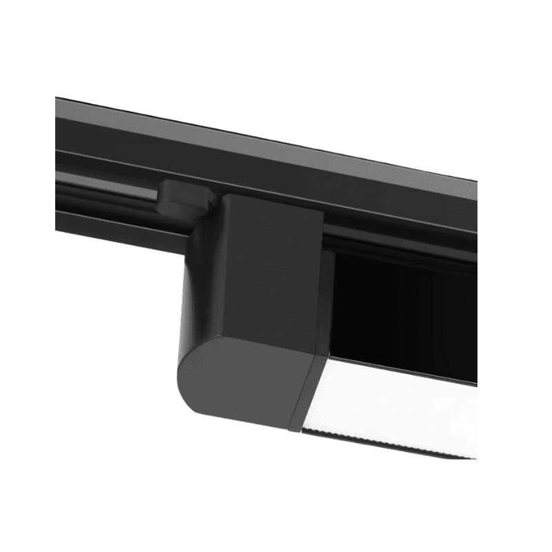 Foco Riel Monofasico Negro Empavonado Movil 20w 220v 4000k Cygnus - Imagen 4