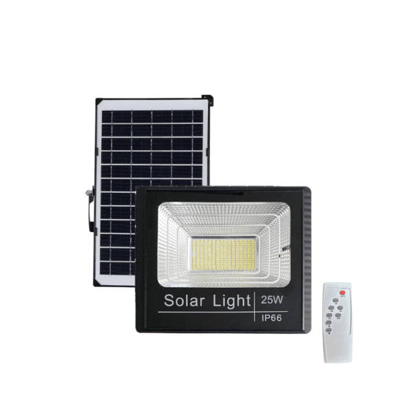 Foco Solar Ip67 Foco Solar 25w Ip67 3.2v Con Panel Solar Y Control Remoto | Ilumine