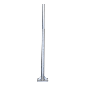 Poste tubular 7 metros galvanizado 4"