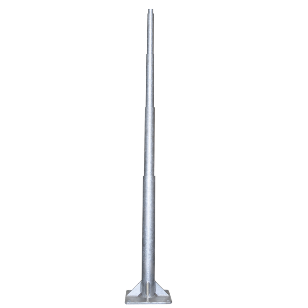 Poste tubular 12 metros galvanizado