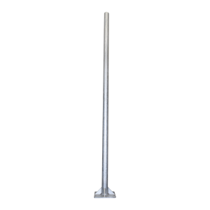 Poste tubular en oferta 4 metros galvanizado
